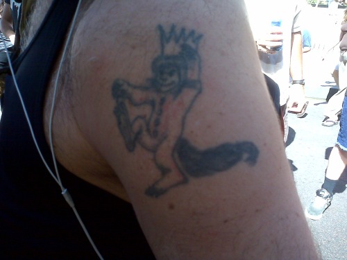 a fan at our booth shared his max tattoo!